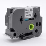 Traka za BROTHER TZ2-251 | 24mm x 8m - Belo/crni overprint - Slika 3