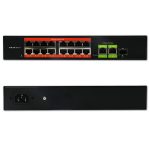 16 portni poe switch qoltec