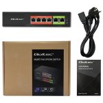 qoltec poe switch 4portni