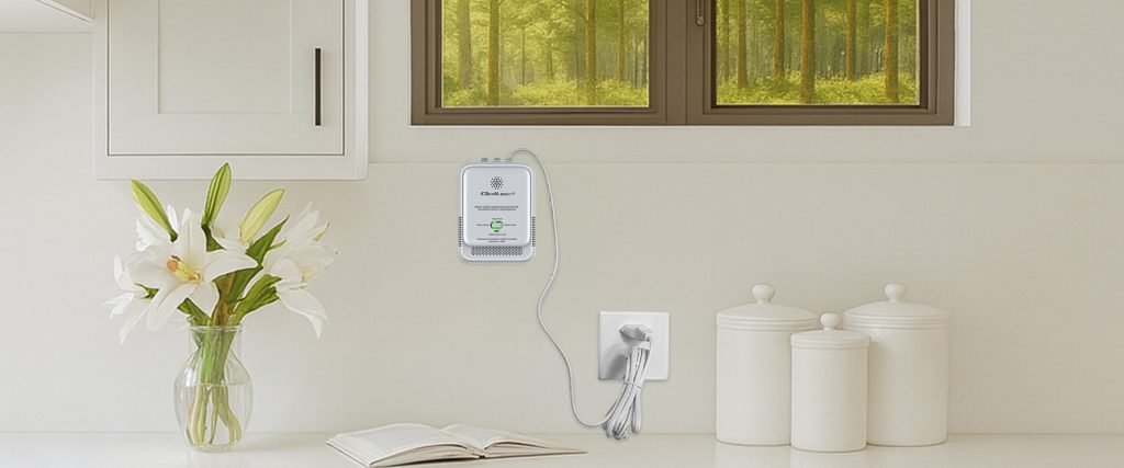 Qoltec senzor ugljen-monoksida-detektor na zidu